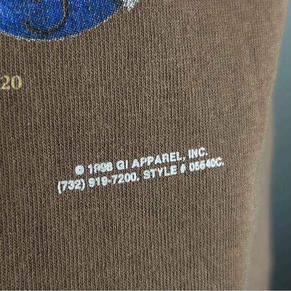 Gildan Heavy Weight Vintage ‘98 “Guitars through the Years” Tee Shirt; Men’s XL - Picture 12 of 14